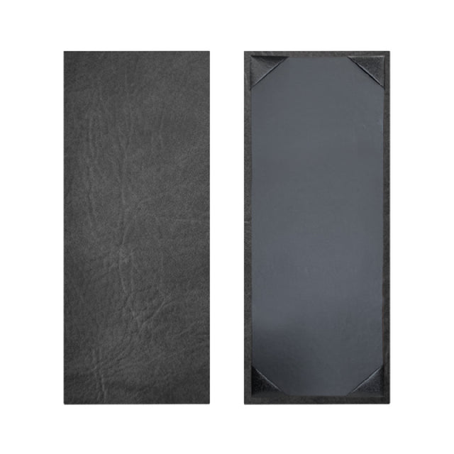Risch HAR-1V 4.25X11 Harley Padded Antibacterial/antimicrobial Faux-leather Menu Cover (specify Color)