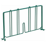Klinger's Trading SDIVIDER24-GREEN Shelf Divider For Wire Shelves 24"W X 9-1/2"H