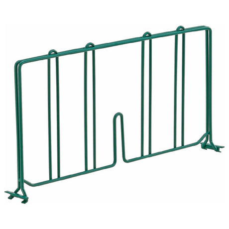 Klinger's Trading SDIVIDER24-GREEN Shelf Divider For Wire Shelves 24"W X 9-1/2"H