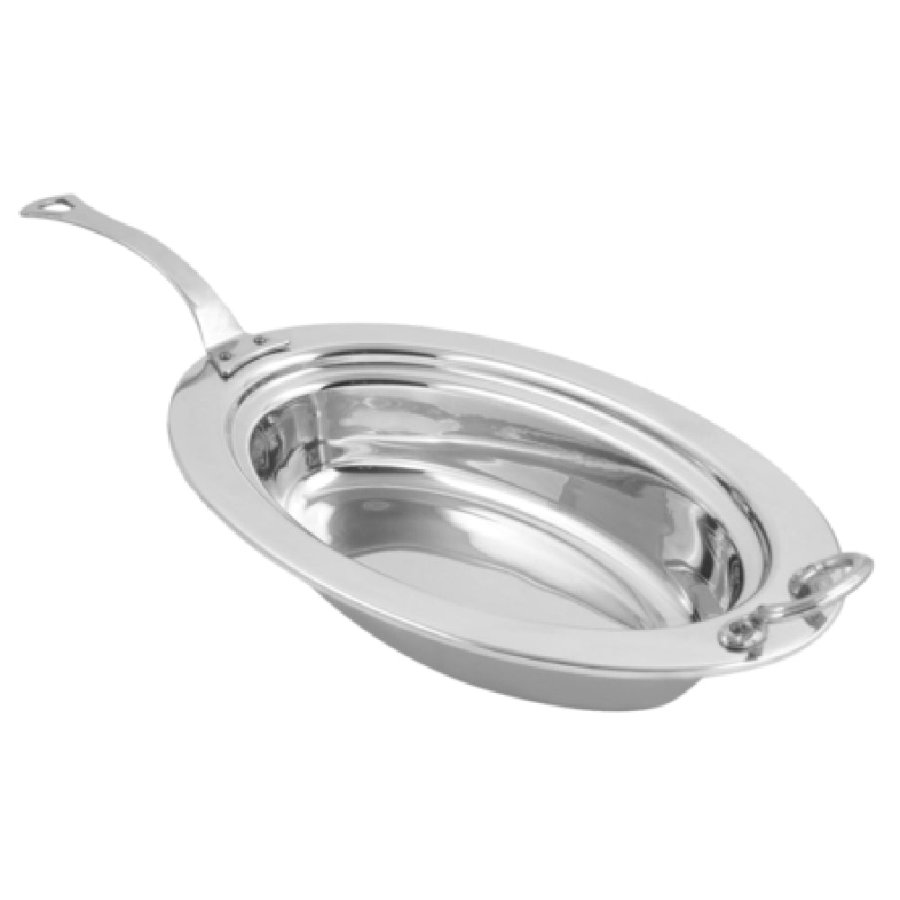 Bon Chef 5299HLSS Food Pan Full Oval 6-1/8 Qt. (196 Oz.) Capacity