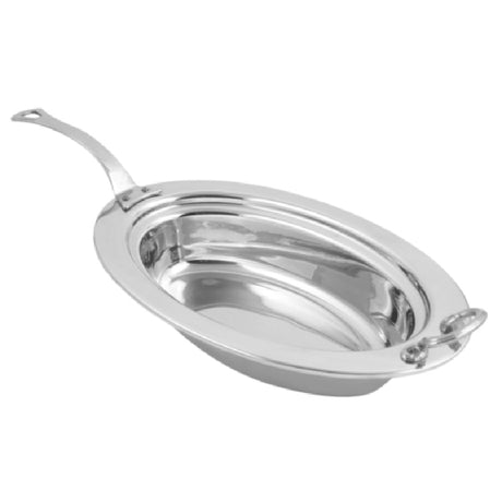 Bon Chef 5299HLSS Food Pan Full Oval 6-1/8 Qt. (196 Oz.) Capacity