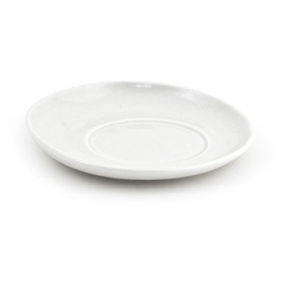 FOH DCS047WHP23 Kiln® Saucer 6" Dia. X 1"H Round