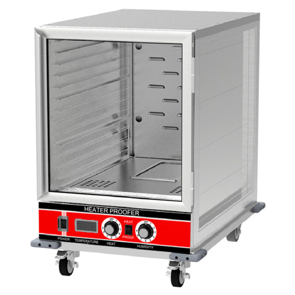 BevLes Company HPC-3414 Heated Proofer & Holding Cabinet Mobile Half Height