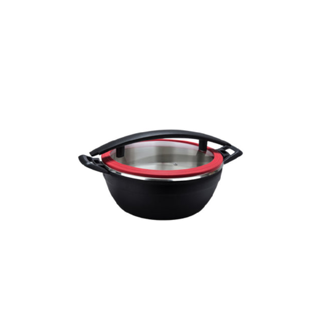 FOH BCH019BKU18 Smart Buffet Ware® Artisan Chafer 4.8 Qt. Round