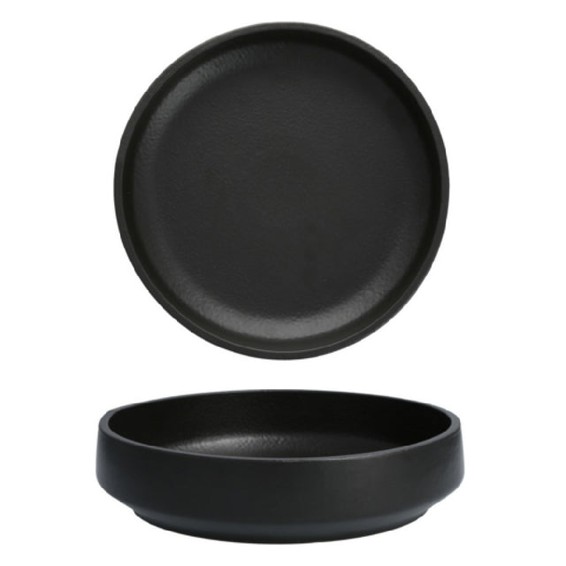 Fortessa 3100.BLK.05 Perissa Large Bowl 15.5" X 2.5" (36x6cm) Dishwasher Safe