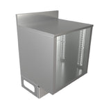 BK Resources UBC-B-21-F24 Call Series Underbar Cabinet Flat Top Pedestal Base