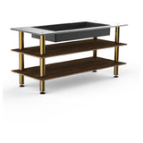 Steelite MGCMLE03WBXF Mogogo Buffet Solutions Modular Salad Bar Unit 3-tier 71" X 29-1/2" X 35"H