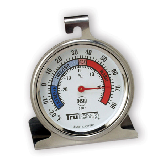 Royal Industries TAY 3507 Refrigerator/Freezer Thermometer 2-1/2" Dial 20° To 80°F (-30° To 30° C) Temperature Range