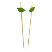 PacknWood 210BBLEAF12 - Leaf Skewer, 4.7", Biodegradable