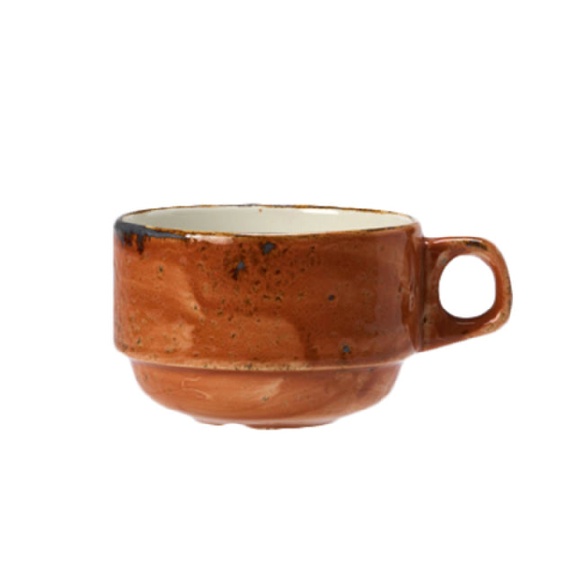 Steelite 11330188 Slimline Cup 10 Oz. 5" Dia. X 2-1/2"H