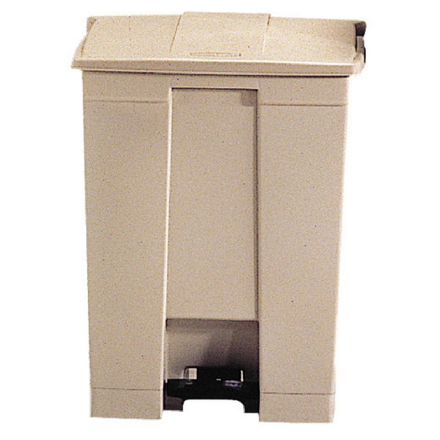 Rubbermaid FG614500BEIG - Step-On Container, 18 Gallon, 19-3/4" X 16-1/8"W X 26-1/2"H