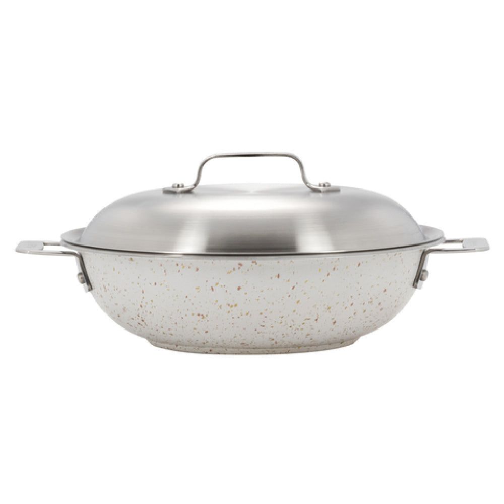 Bon Chef 60015DESERT - HotStone Cucina Chef's Pan, 3-1/2 Qt., 12" Dia. X 2-7/8" H