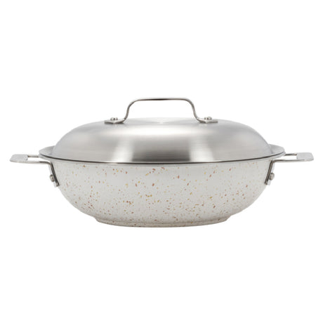 Bon Chef 60015TAUPE HotStone Cucina Chef's Pan 3-1/2 Qt. 12" Dia. X 2-7/8" H