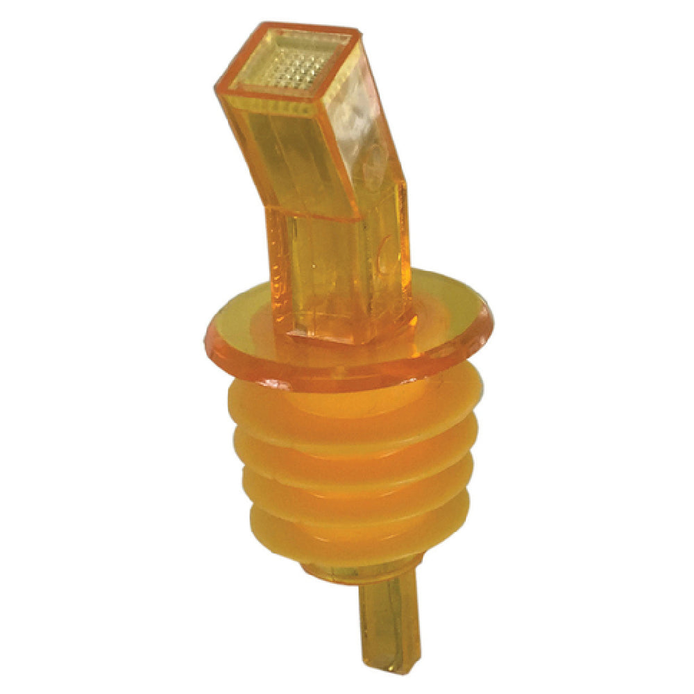 Spill-Stop 313-66 Ban-M Screened Pourer® Without Collar Extra-large Amber Poly-kork