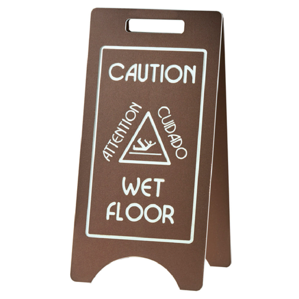 Cal Mil 3506 Wet Floor Sign 11-3/4"W X 17"D X 23"H A-frame