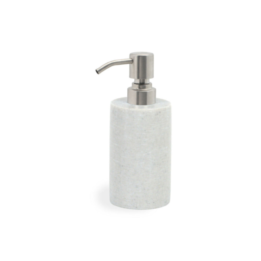 FOH RSP039GYR12 10oz Miami Pump Cement Grey With Brushed Top Includes One RSP005GYR12-BTM 10oz Miami Pump Base Cement Grey