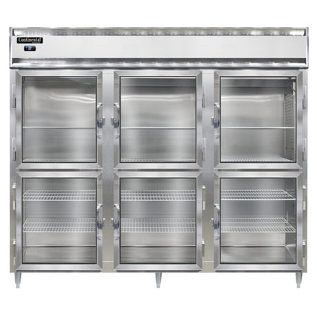 Continental Refrigerator D3RENGDHD Designer Line Wide Refrigerator Reach-in 85-1/5"W