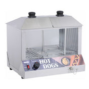 Hubert 29M-010 - Kratos® Hot Dog And Bun Steamer, 14"W X 14"D X 16"H, Holds Up To 100 Hot Dogs And 48 Buns