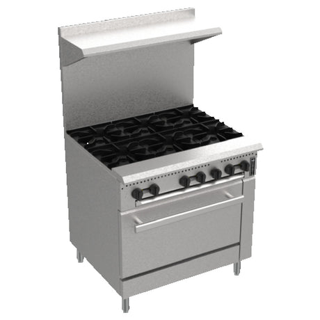 Venancio PRO36G-ST _NAT Prime Restaurant Range Gas 36"W