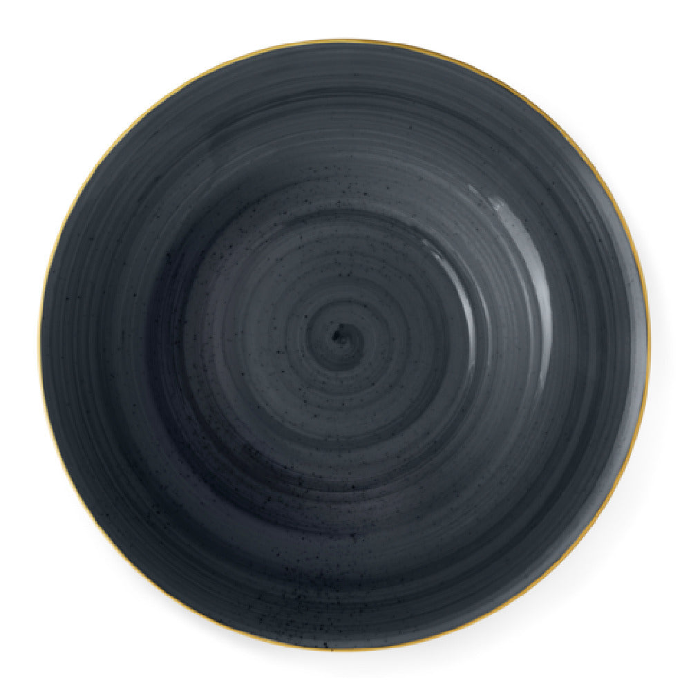 Bon Chef 2060006P-SG Tavola Deep Rim Plate 11.75" Dia. X 2.75"H Alumina Vitrified