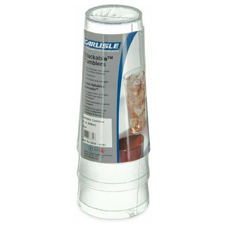 Carlisle 5232-8107 Carlisle Stackable™ Tall Tumbler 32 Oz. (34.90 Oz. Flush Fill)