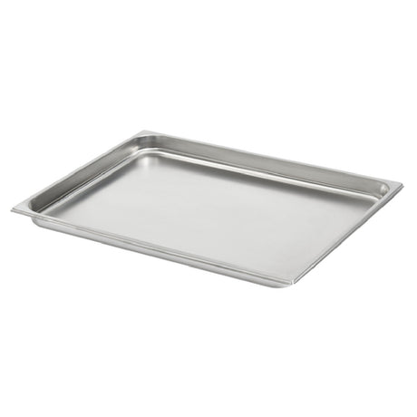 Vollrath V210401 2/1 GN Food Pan 25-5/8" X 20-7/8" X 1-1/2" Deep 22 Gauge