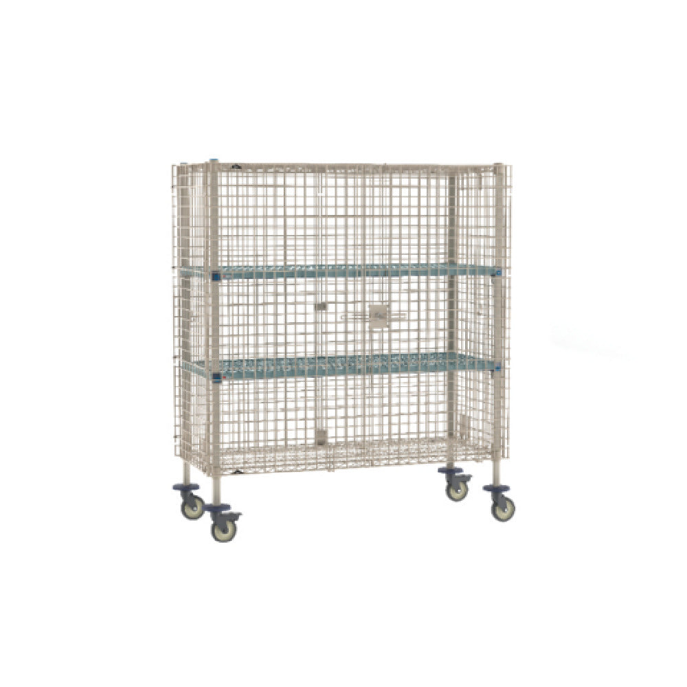 Metro MQSEC56VE-2MQ - MetroMax® Q Security Unit, Mobile, 64-3/4"W X 27-13/16"D X 67-13/16"H