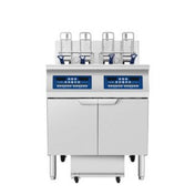Atosa USA, Inc. AEFF-50-2B - Double Full Vat Electric Fryer With Auto Lift System