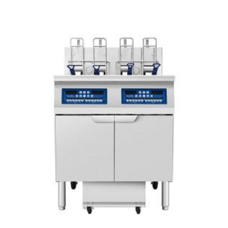Atosa USA, Inc. AEFF-50-2B - Double Full Vat Electric Fryer With Auto Lift System