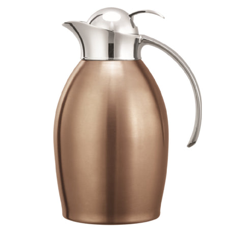 Service Ideas NIC10BSPBRG Service Ideas Nicollet Series Carafe Push Botton Lid