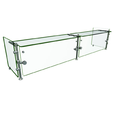 Hatco ORBIT900-08418 Flav-R-Shield® ORBIT900 Food Shield Full Service 2 Bays 84"W X 18"D X Adjustable Up To 23"H