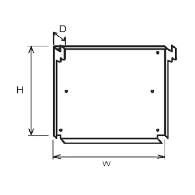 Equipex SM-2 Wall Mounting Kit For Sem-80-1 Sem-80-3. And Sef-8 (pricing Applies Only At Time Of Equipment Purchase)