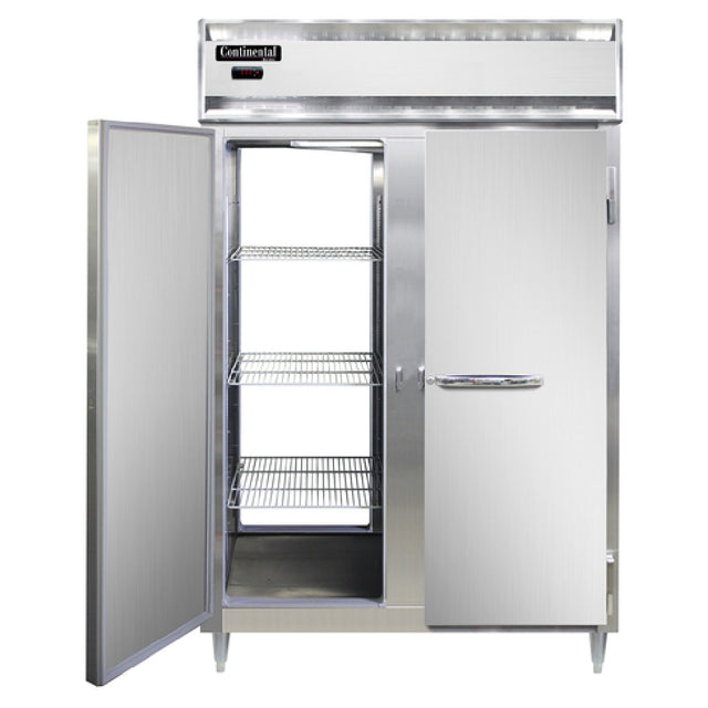 Continental Refrigerator DL2W-SA-PT Designer Line Heated Cabinet Pass-thru Two-section