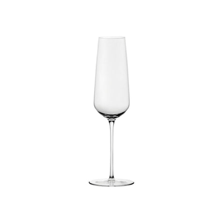 Steelite P32018 Flute Glass 10 1/2 Oz. (H 10-1/8" M 3" T 1-3/4" B 2-7/8") Crystalline