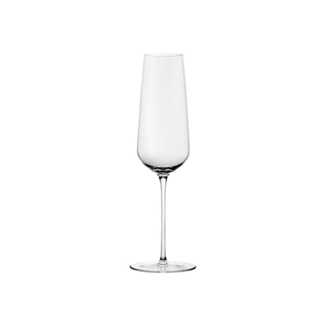 Steelite P32018 Flute Glass 10 1/2 Oz. (H 10-1/8" M 3" T 1-3/4" B 2-7/8") Crystalline