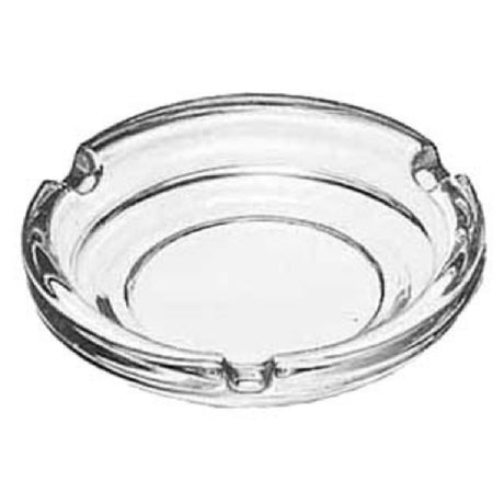 Libbey 5156 Ash Tray 4-1/4" Diameter Clear Glass (48 Each Per Case)