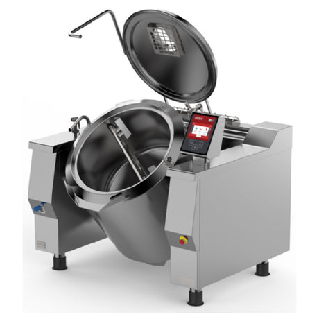 Firex UPRIG078M_V1 Tilting Kettle With Mixer Gas Indirect Heating