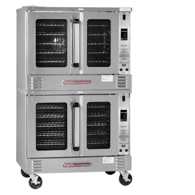 Southbend PCG140S/TI_NAT Platinum Double Convection Oven Gas 70000 BTU's Each