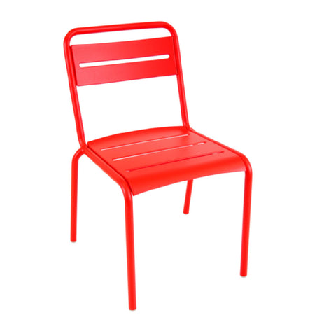 Emuamericas Llc E1361 Star Stacking Side Chair Outdoor/indoor Aluminum Slats Back And Seat