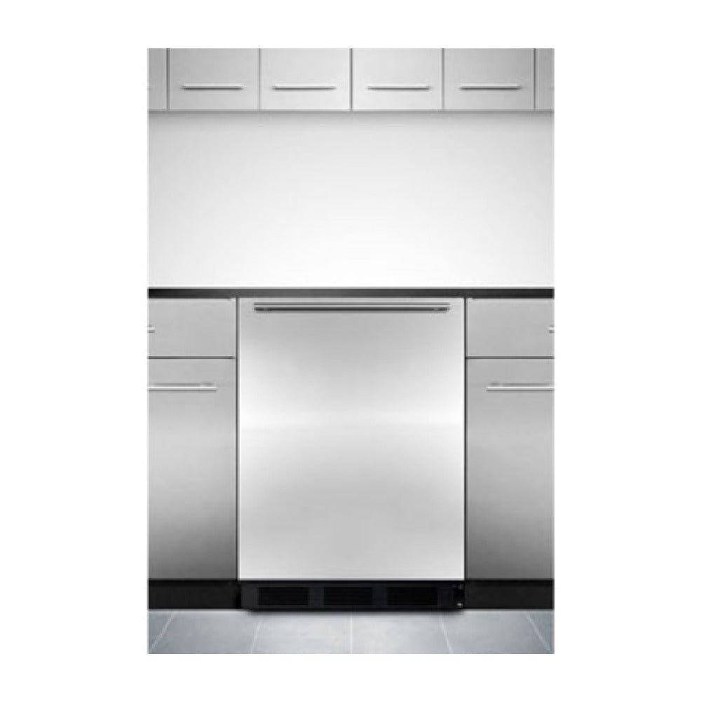 Summit FF7BKBISSHHADA Undercounter Refrigerator Built-in Or Freestanding Use One-section