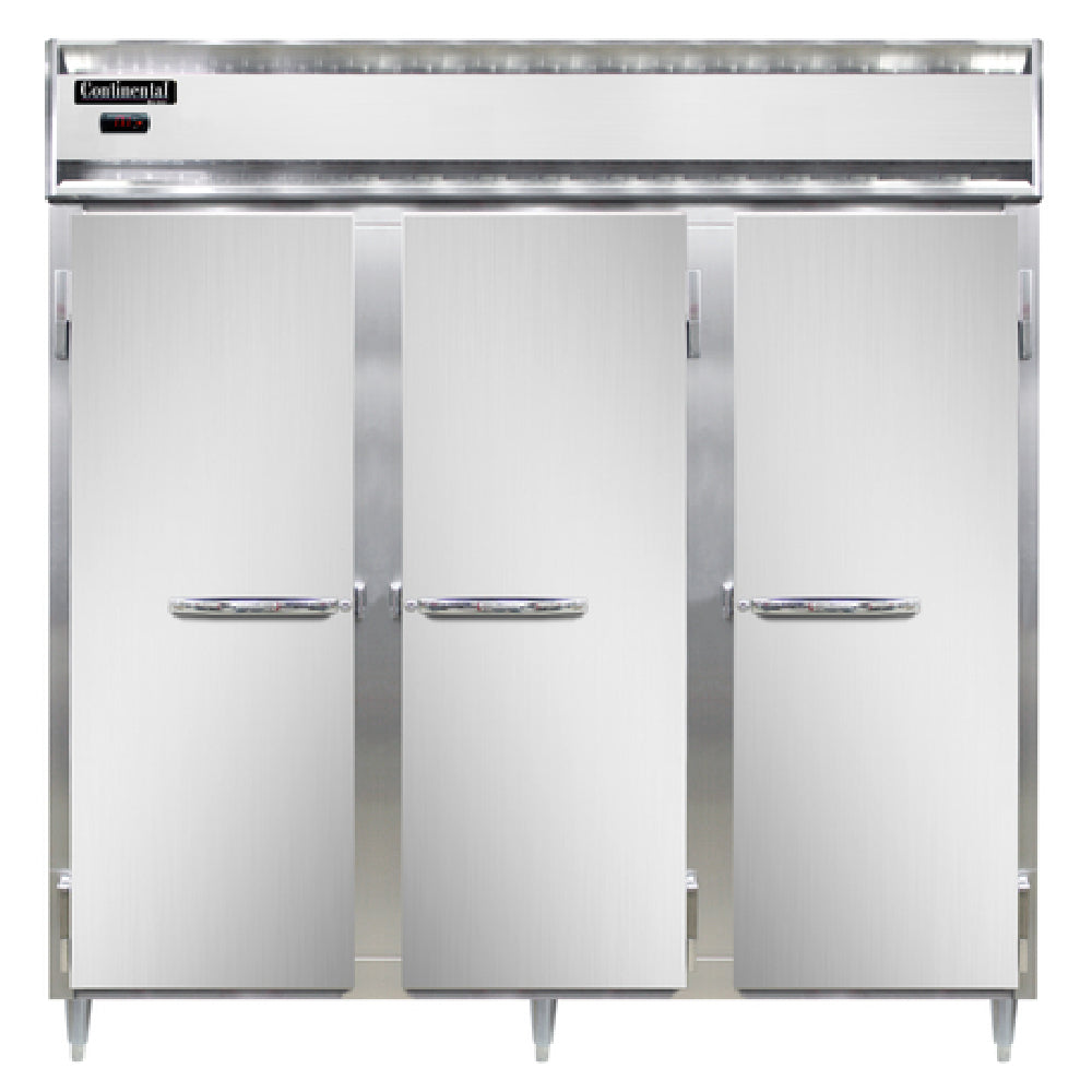 Continental Refrigerator DL3W-PT Designer Line Heated Cabinet Pass-thru Three-section