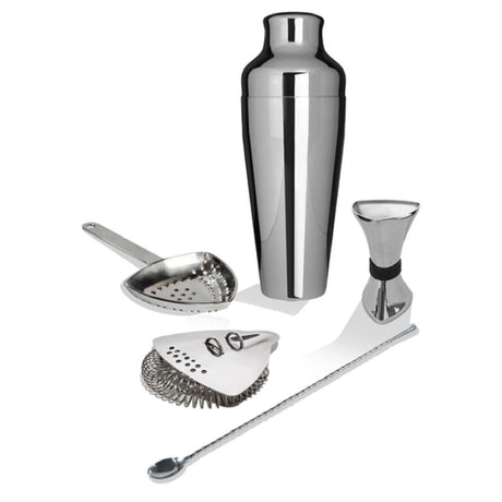 Hospitality Brands HB46/PSS-001 Uber Bar Tools™ Cocktail Essentials ProShaker™ Set