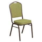 Flash Furniture FD-C01-GV-8-GG Hercules Series Stacking Banquet Chair 500 Lb. Weight Capacity