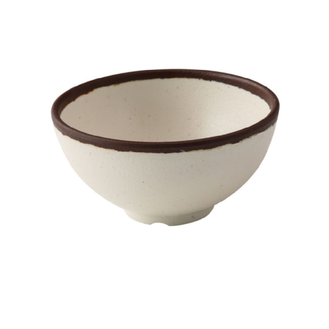 Yanco NA-504 Nature Art Rice Bowl 4-1/2"dia. X 2-1/4"H 10 Oz