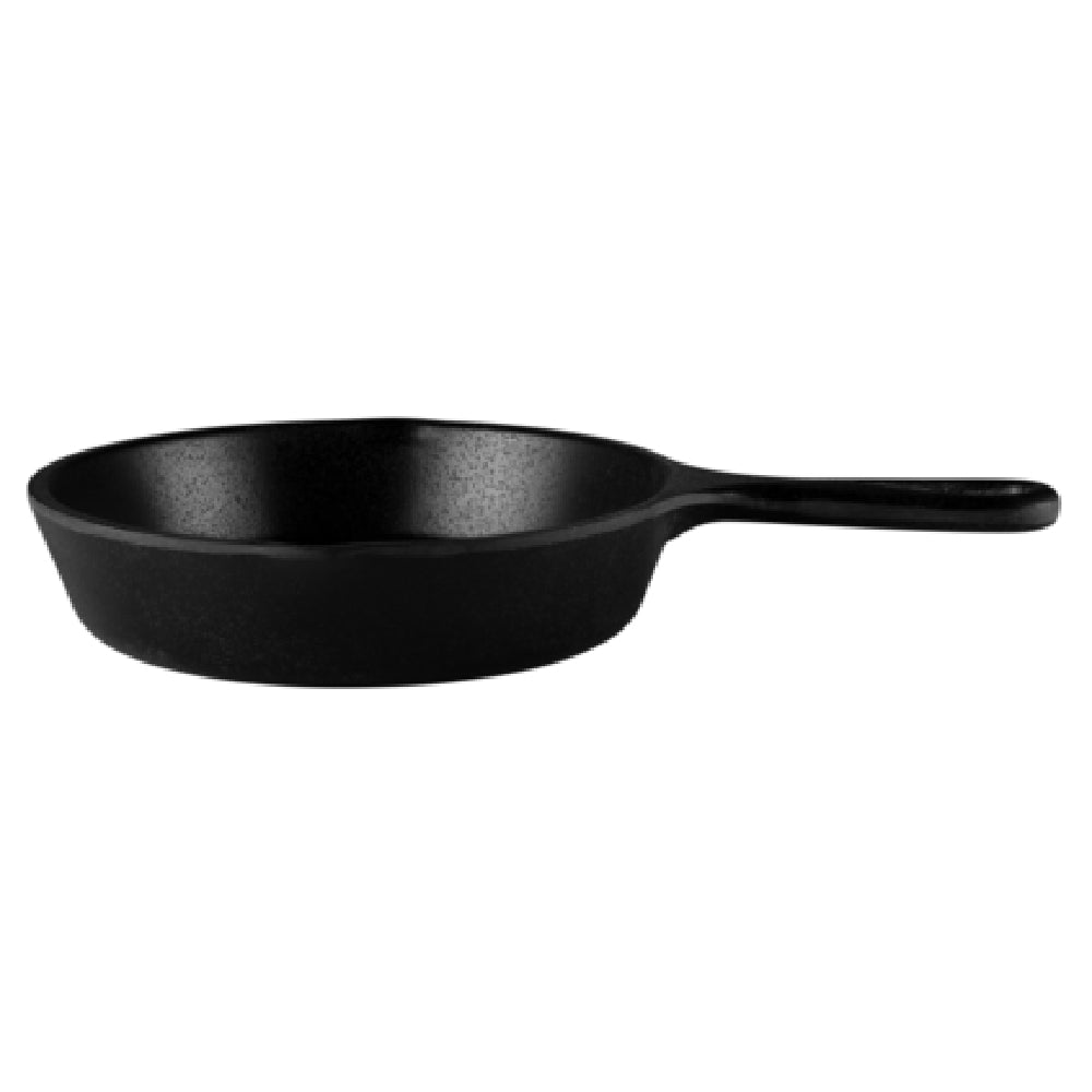 GET Enterprises MFP5-B Elite Global Solutions Melamine Fry Pan 5" Dia. X 1-1/8"H Round