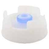 Franklin Machine Products 280-1966 FIFO Dispensing Cap For FIFO Thick Product Squeeze Bottles Clear Plastic With Large Sized Blue Valve