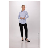 Chef Works SFC02WBLUXL Women's Spiritoso Dress Shirt Long Sleeves Adjustable Button Cuffs