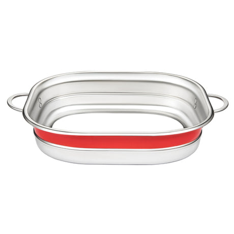 Bon Chef 72004-BL-R - Country French X Steam Table Food Pan Ring, 15" X 11" X 4"