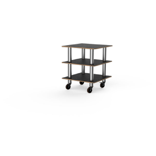 Steelite MGCMLX03MSXW Mogogo Buffet Solutions Modular Classic Serving Station 3-tier