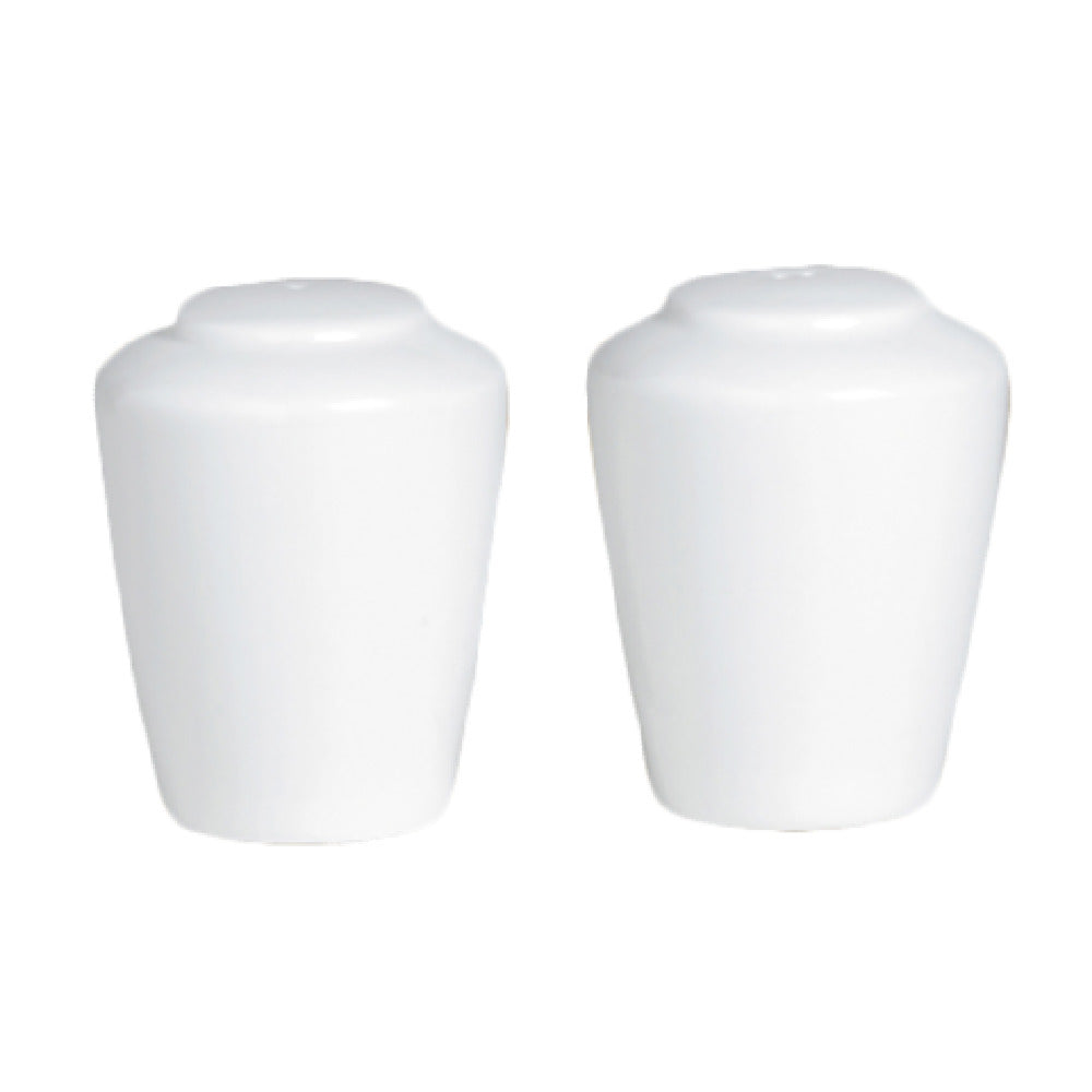 Steelite 11010841 Madison Salt Shaker 2-1/4" Dia. X 3"H Fully Vitrified